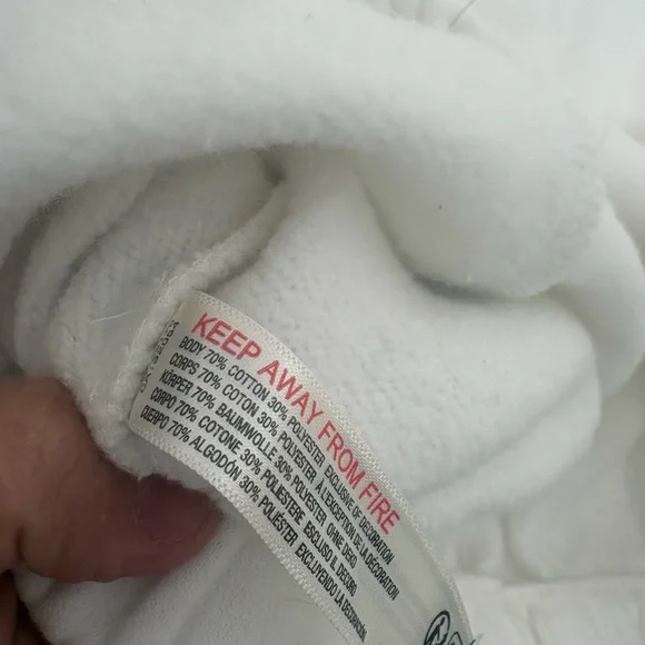 FP Movement by Free People Seeing Double White Embroidered Pullover XL NWT - Picture 4 of 4